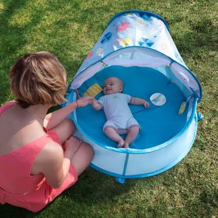 Baby Beach Tent with Splash Pool – UV Protection Pop-Up Sun Shade for Infants & Toddlers
